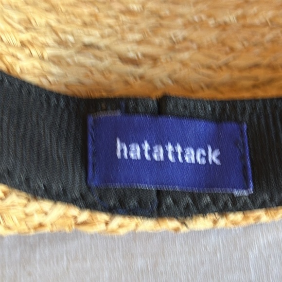 Hat Attack Privacy Please floppy straw sun hat main image 4